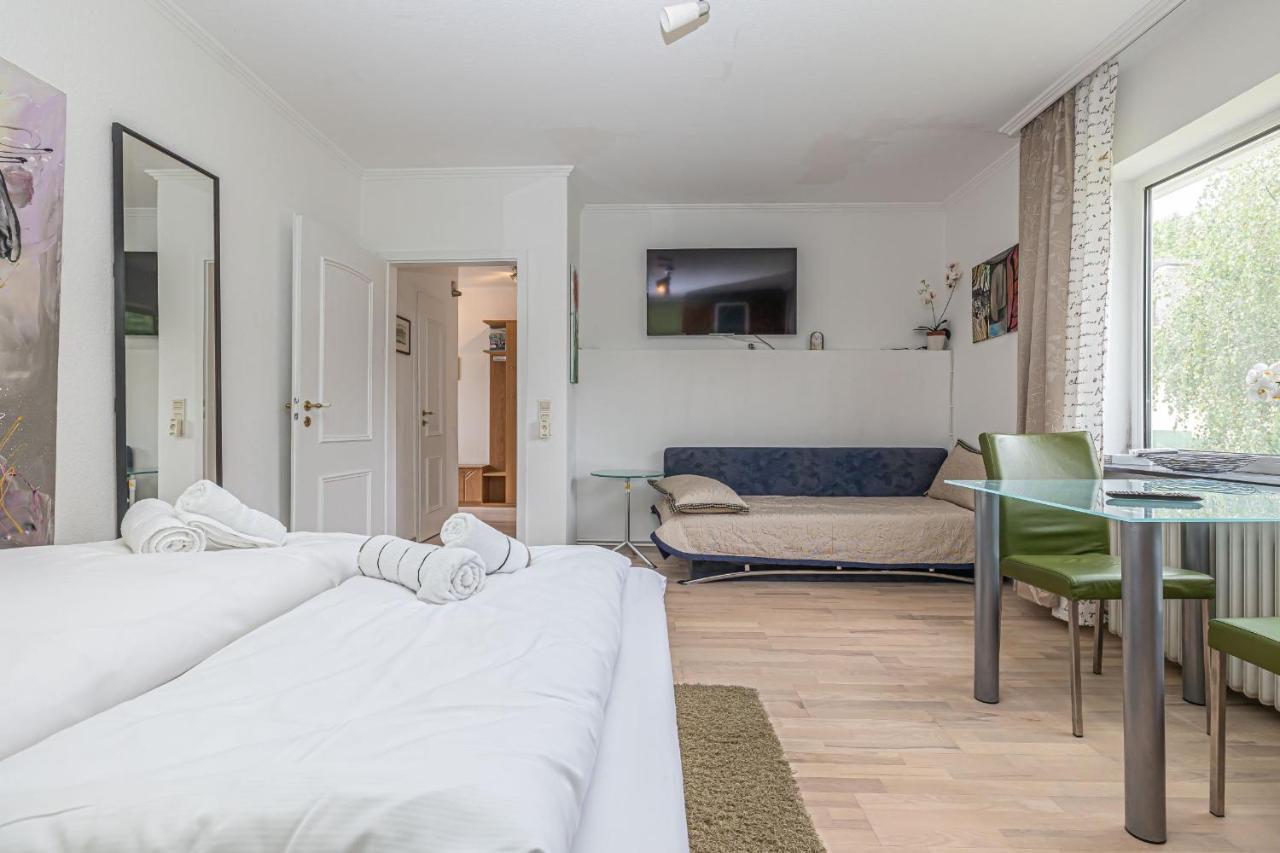 Eindecker - Studioapartment Im Erdgeschoss Mit Gartenmitbenutzung Flensburg Bagian luar foto